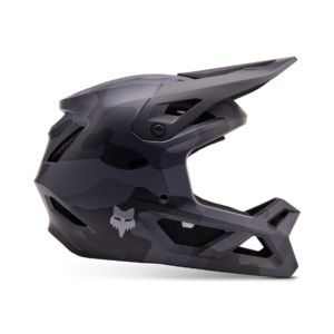 Mens Mtb Helmets: Fox Rampage Camo Helmet CE/CPSE Black Camo