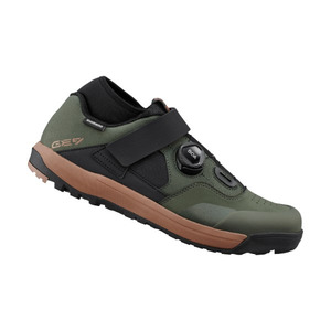 Mens Mtb Shoes: Shimano SH-GE900 SPD Shoes - Olive