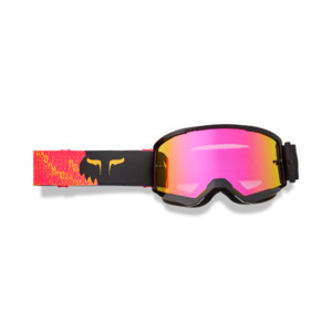 Mtb Goggles: Fox Main Kairos Goggle Spark Tangerine