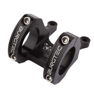 Handlebars Stems: Burgtec Direct Mount MK3 Stem - Black - 45mm Reach - 35mm Clamp