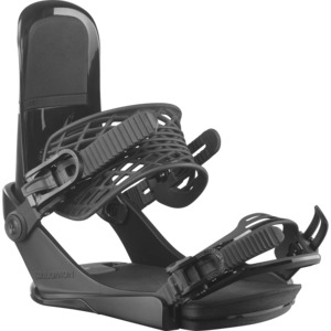 Snowboard Bindings: Salomon EDB - Black (Unisex)