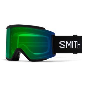Snow Goggles: Smith 25 Squad XL Low Bridge - Black CP Evday Green M/CP Storm Blue SM