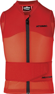 Mens Snow Protection: Atomic Live Shield Vest JR Red
