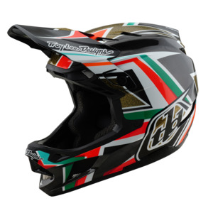 Troy Lee D4 Carbon Helmet Frames Black/Gold