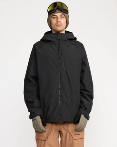 Mens Snowboard Jackets: Volcom 2836 Insulated Jacket Black