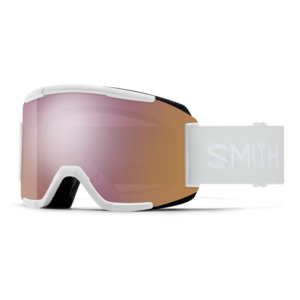 Smith: Smith Squad Low Bridge White Vapor CP Everyday Rose Gold Mirror