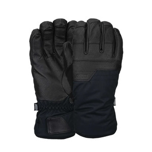 Mens Snow Gloves: POW August 2.0 Short Glove - Black