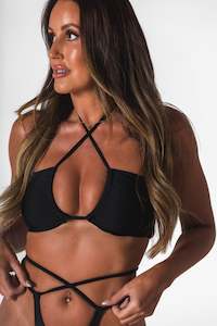 Tops: Mila - Halter Bikini Top