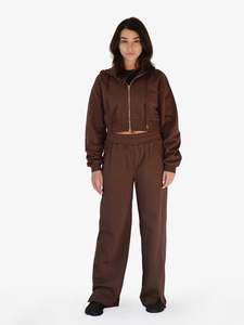 All: Lila - Cropped Zip Hoodie