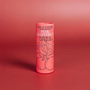 Wild Emery Pink Grapefruit Natural Lip Balm
