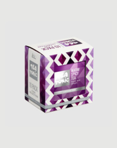 Vegan Plantbased: Tea Tonic 10 Teabag Box - Chai