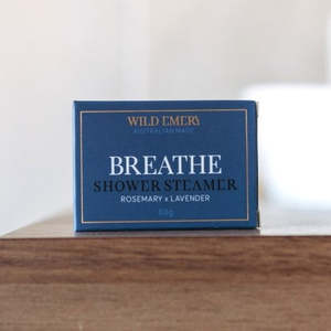Shower Steamers: Wild Emery BREATHE Shower Steamer