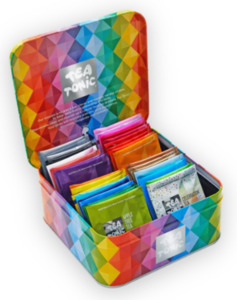 All: Tea Tonic Mini Tea Chest - Gourmet Tin - Complete Tea Range