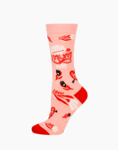 All: Bamboozld Womens Best Mum Socks - Pink / W2-8