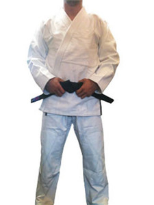 Products: White BJJ Pearl Weave Signature Uniform