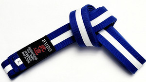 Products: Blue Belt with White Stripe