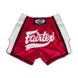 Products: Red White Slim Fit Shorts