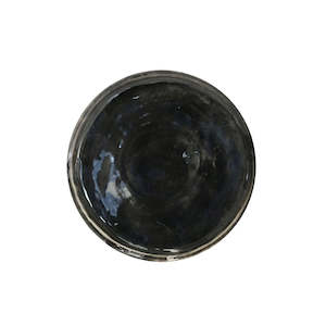 Kitchen Dining: The Creamery Lunch Plate - Black