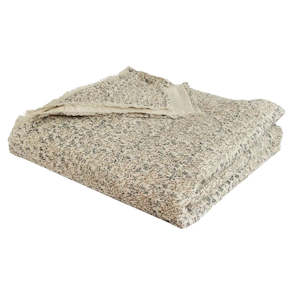 Bedspreads Quilts Comforters: Iris Blue Cotton Crepe Bedcover - 205x240