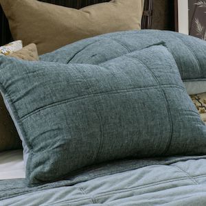 Pillowcases: Noma Pillowsham in Pair: Ocean