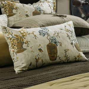 Pillowcases: Ikebana Sand Pillowcase