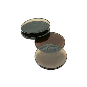 Glassware: Glass Coaster: Bronze - Set of 4