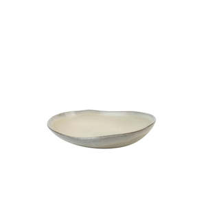 Plates: Melfi Oval Dish: White - L24.5cm