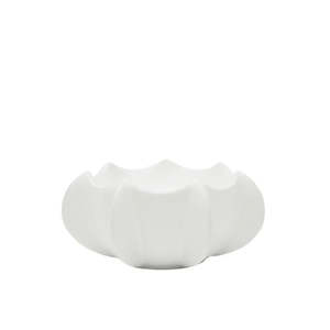 Cove Ceramic Bowl: Off White - 27x13