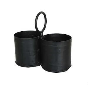 Kitchen Accessories: Utensil Holder - Black