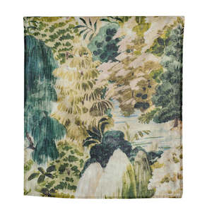 Tea Towels Wash Cloths: Floresta Verde Tea Towel