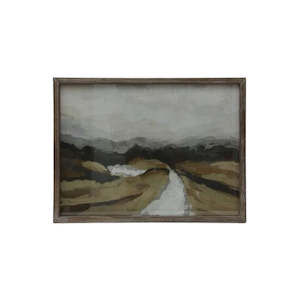 Art Canvas: Foot Hills Landscape Wall Art