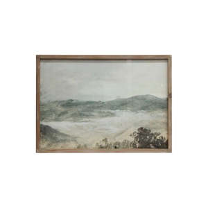 Art Canvas: Estuary Landscape Wall Art - 70x50