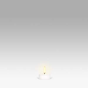 Candles: LED Premium Tea Light: White - 3.8x1.9cm