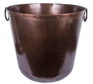 Copper Ring Planters Large