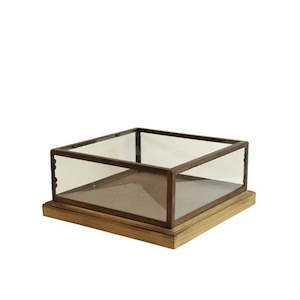 Candle Holders Hurricanes: Hunter Square Candle Centerpiece