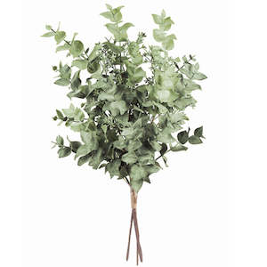 Sale Faux Flowers Foliage: Seeded Eucalyptus Bundle - 61cm