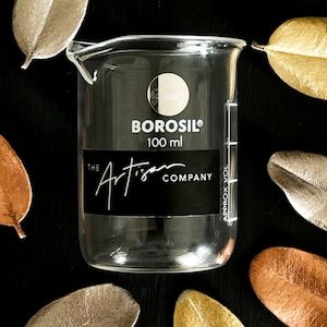 Metallic Alchemy: Glass Beaker - Lab Grade