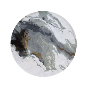 Uluru Floor Rug: Sandstone - Dia.210cm