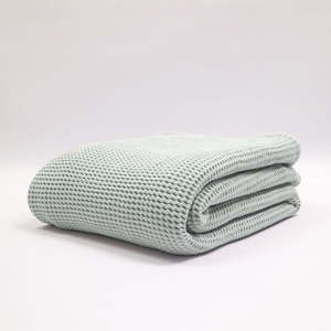 Newbliss Stonewashed Blanket: Duck Egg - Small