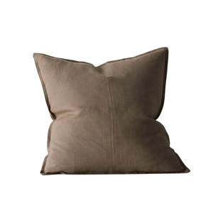 Cushions: Como Cushion: Mocha - 50x50