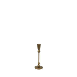 Candle Holders Hurricanes: Eddie Gold Candleholder - Small