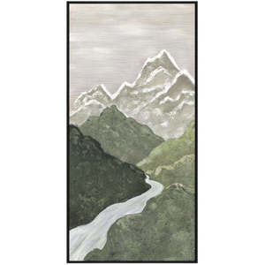 Products: Mountain Study Canvas - 70x140