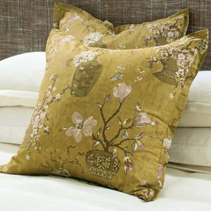 Eurocases: Ikebana Ochre Eurocase Pair