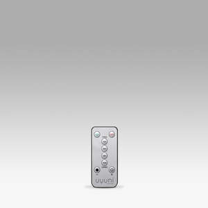 Candles: LED Candle: Remote Control - Silver