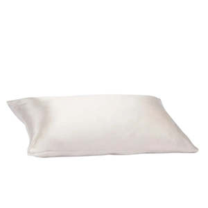 Bed Bath: Mulberry Silk Pillowcase - Oyster