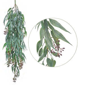 Faux Plants Foliages Flowers: Weeping Gum - Grey/Green