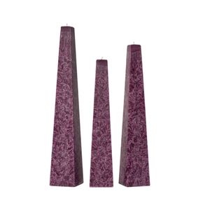 Icicle Candle: Wild Plum - Medium