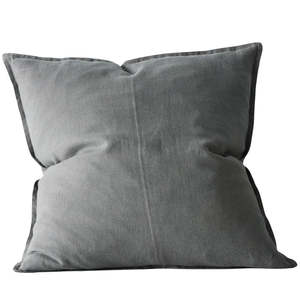Cushions: Como Cushion: Steel - 60x60