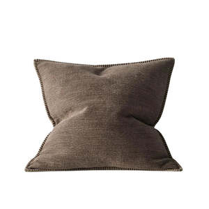 Cushions: Alba Cushion: Bark - 50x50