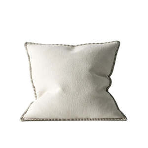 Cushions: Alba Cushion: Bone - 50x50